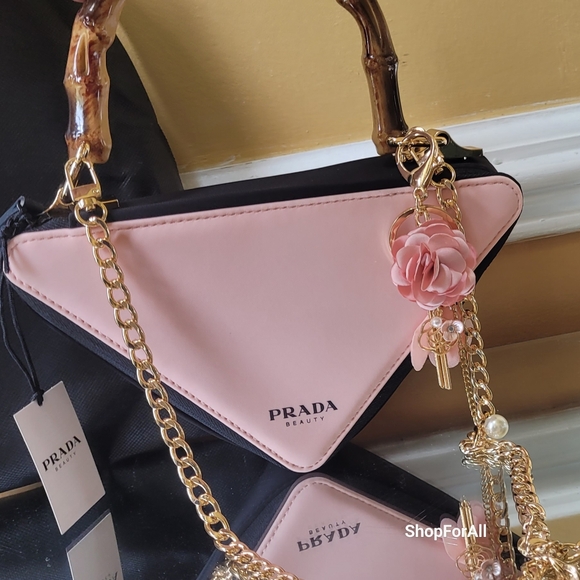 - Prada Purse Triangle Pouch Crossbody - Picture 12 of 12